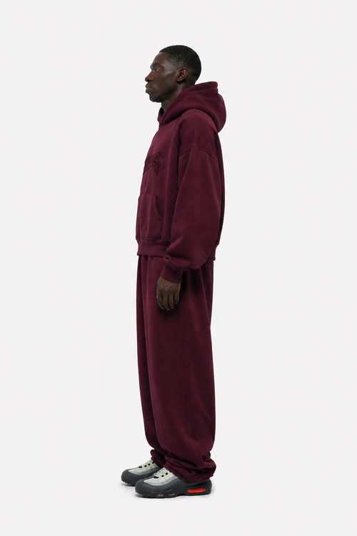 Twenty Dark Burgundy Tracksuit
