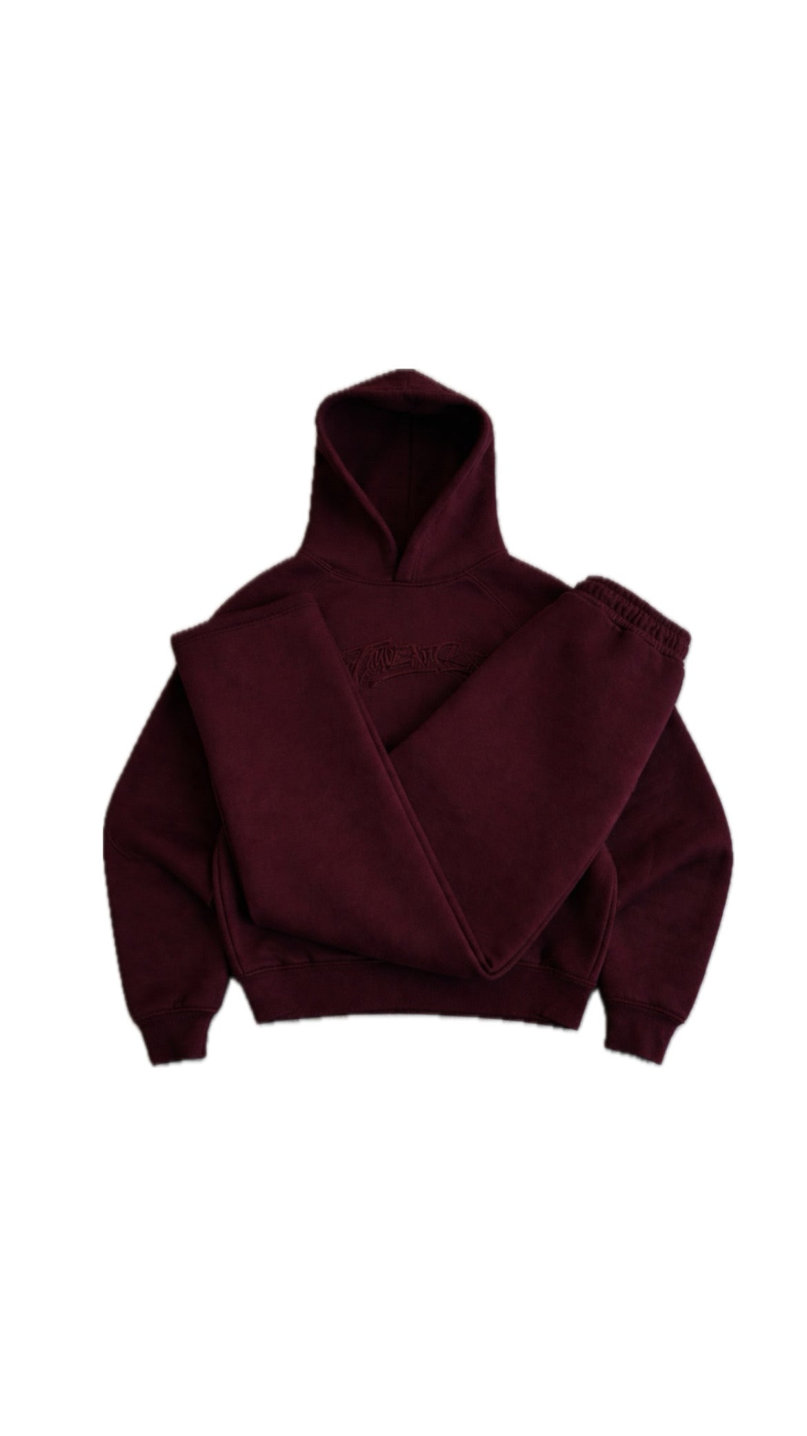 Twenty Dark Burgundy Tracksuit